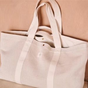 Sézane linen tote bag